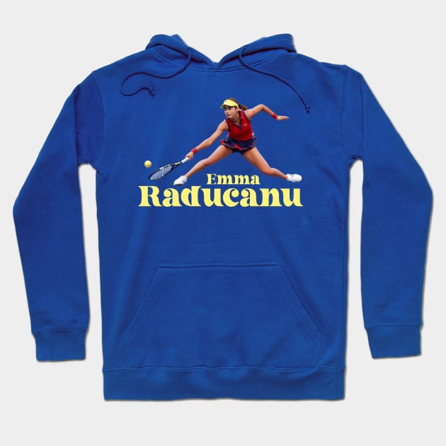 Emma Raducanu cartoon Hoodie by BAJAJU